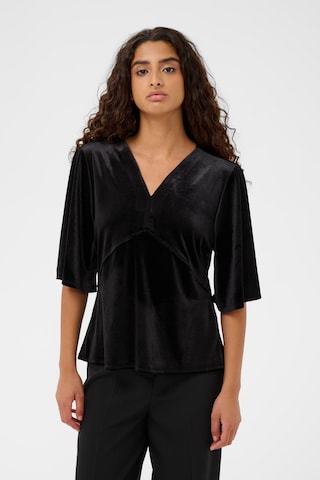 Chemisier 'SLVelera' SOAKED IN LUXURY en noir : devant