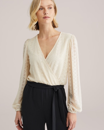 WE Fashion Kombinesoon, värv beež