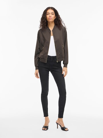 VILA Between-season jacket 'VIBubble' in Brown