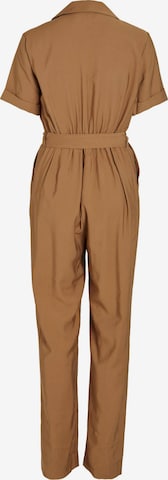 VILA - Jumpsuit 'Ruby' en marrón