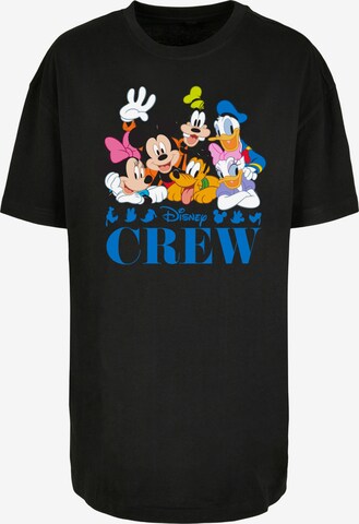 F4NT4STIC Oversized Shirt 'Disney Mickey Mouse Disney Friends' in Black: front