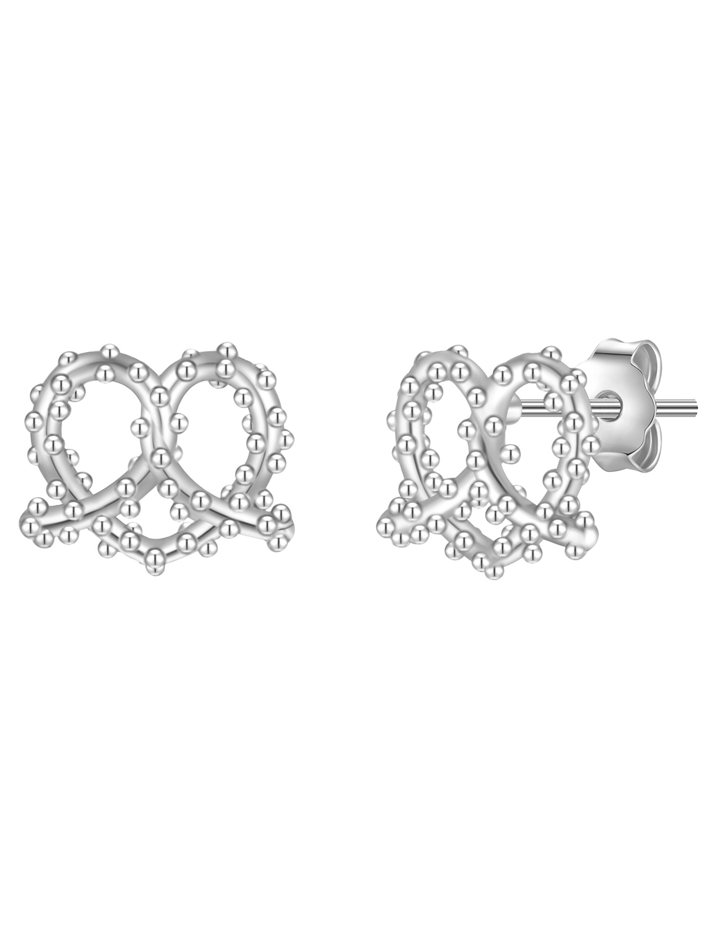 Glanzstücke München - Pendientes en plata: frente