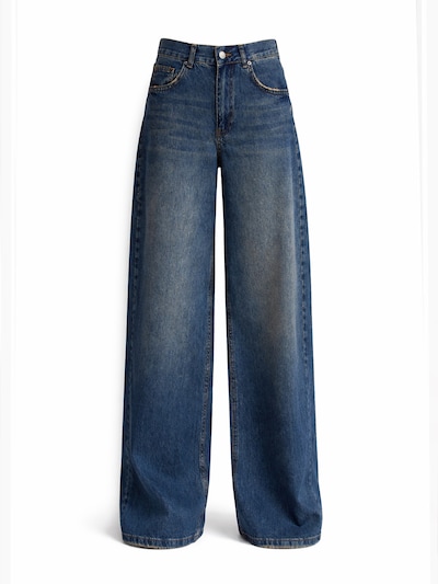 IT'S BASIC Jeans 'ELENA Palazzo Mid Rise' in Blue denim, Item view