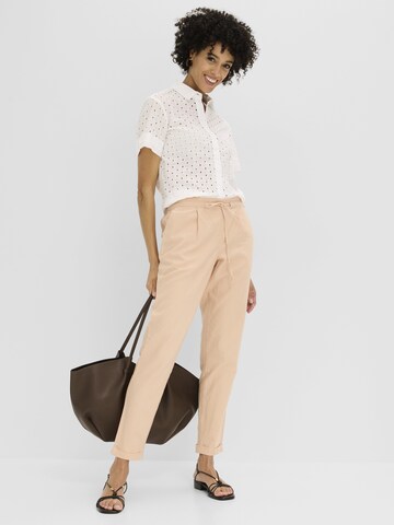 bonprix Regular Broek in Beige