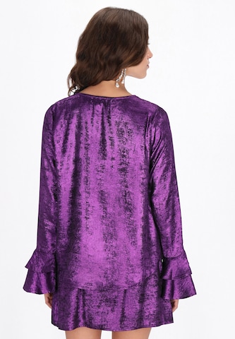 faina Blouse in Purple