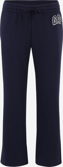 Pantaloni 'HERITAGE' Gap Petite pe bleumarin / alb, Vizualizare produs