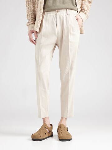 Loosefit Pantalon à pince 'Chasy' DRYKORN en beige : devant