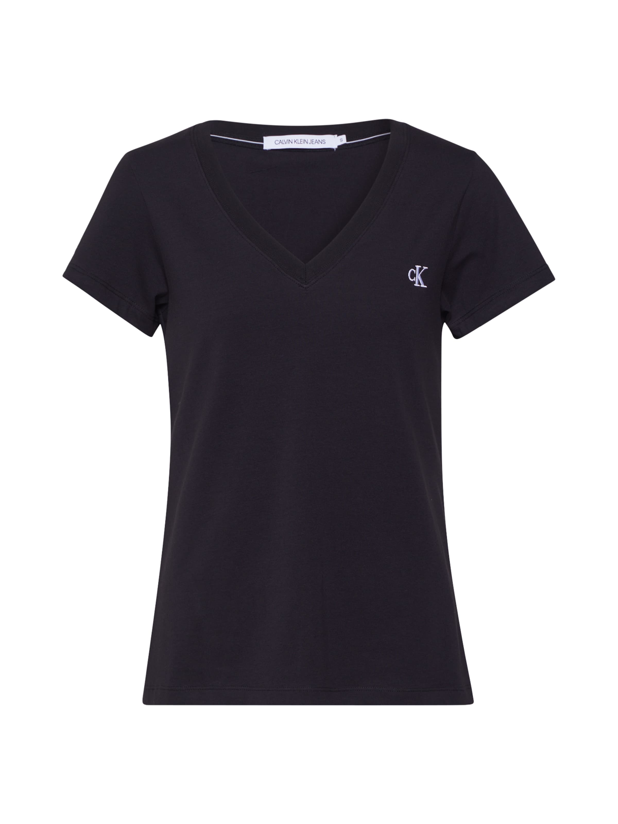 Calvin Klein Jeans Μπλουζάκι σε μαύρο: μπροστά