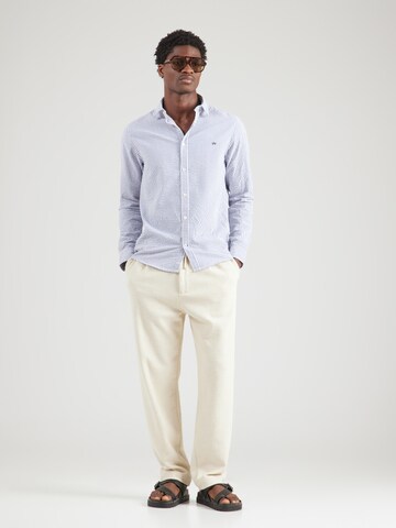 Coupe regular Chemise 'Arlin' Kronstadt en bleu