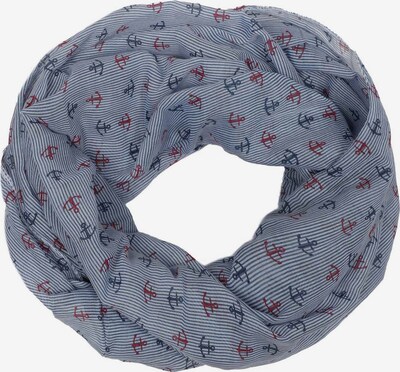 Sciarpa 'Anker ' Zwillingsherz di colore blu / grigio / rosso, Visualizzazione prodotti