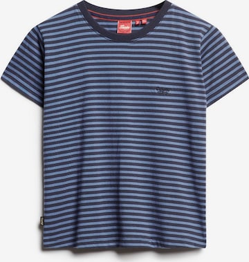 Superdry T-Shirt in Blau: predná strana