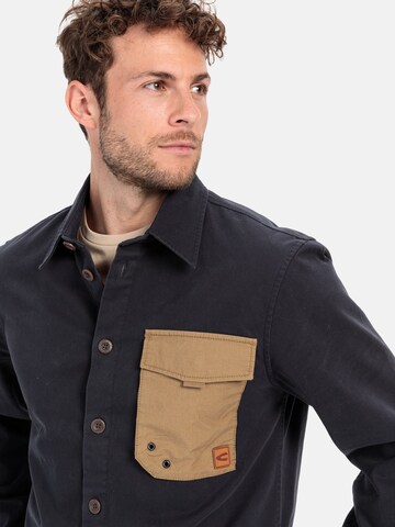 CAMEL ACTIVE Regular Fit Hemd in Schwarz