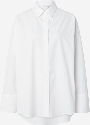 Monki Blouse in White: front