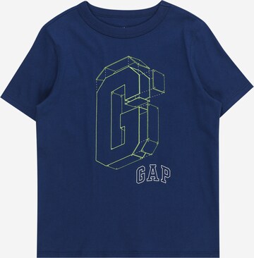 T-Shirt GAP en bleu : devant