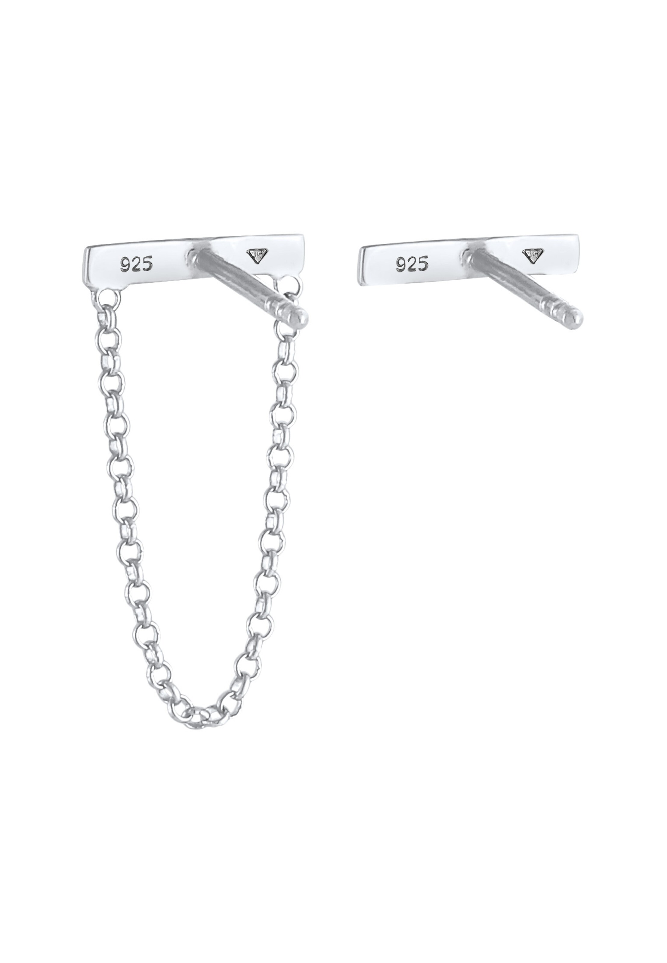 ELLI Oorbellen in Zilver