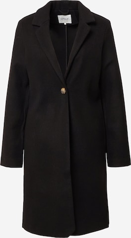 ONLY Přechodný kabát 'Emma' – černá: přední strana