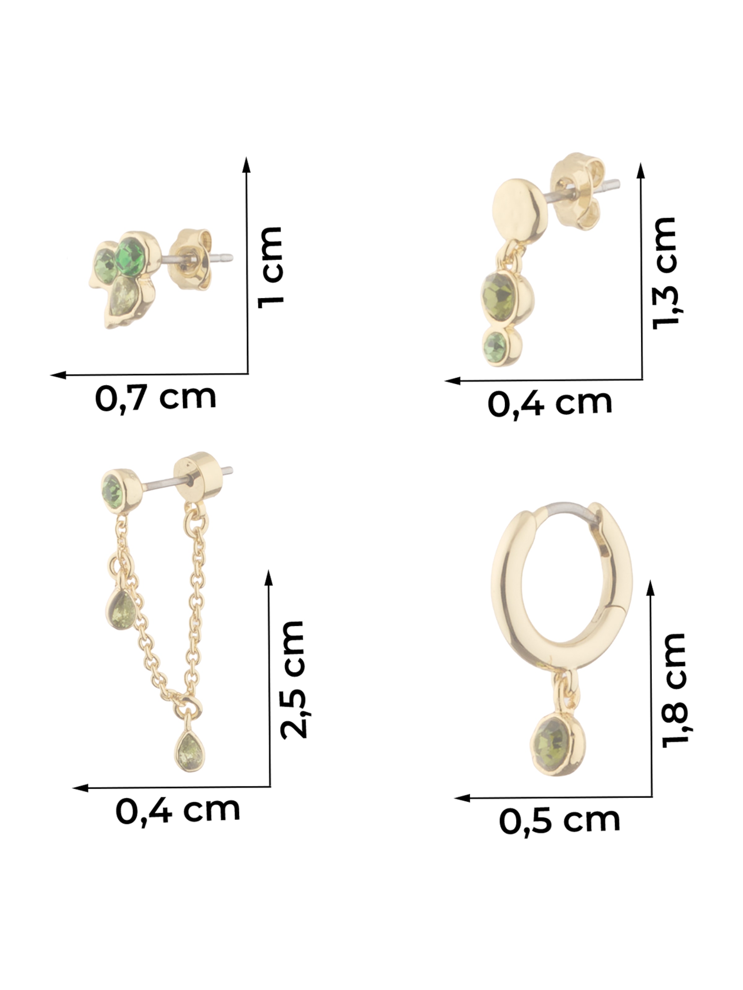 & Other Stories - Pendientes en oro