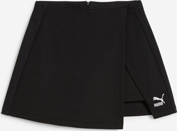 PUMA Спортивная юбка 'T7' в Черный: спереди