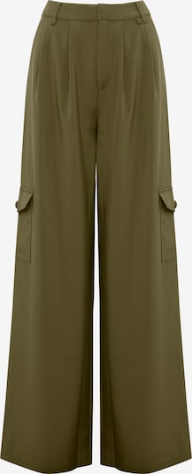 Laisvo stiliaus kelnės 'TALA ' iš Calli, spalva – rusvai žalia, Prekių apžvalga