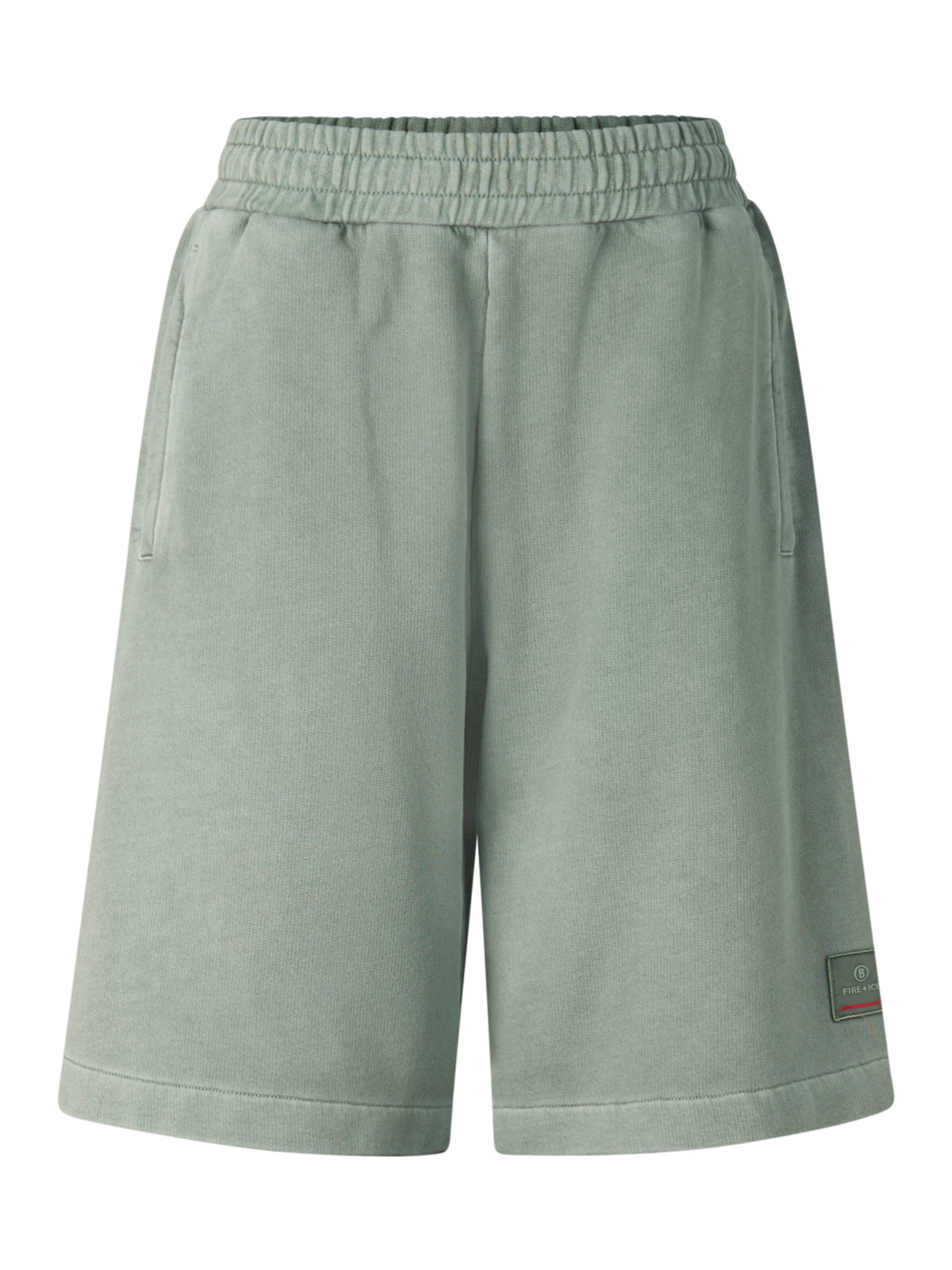 Bogner Fire + Ice Wide Leg Hose 'Luseph' in Grün: Vorderseite