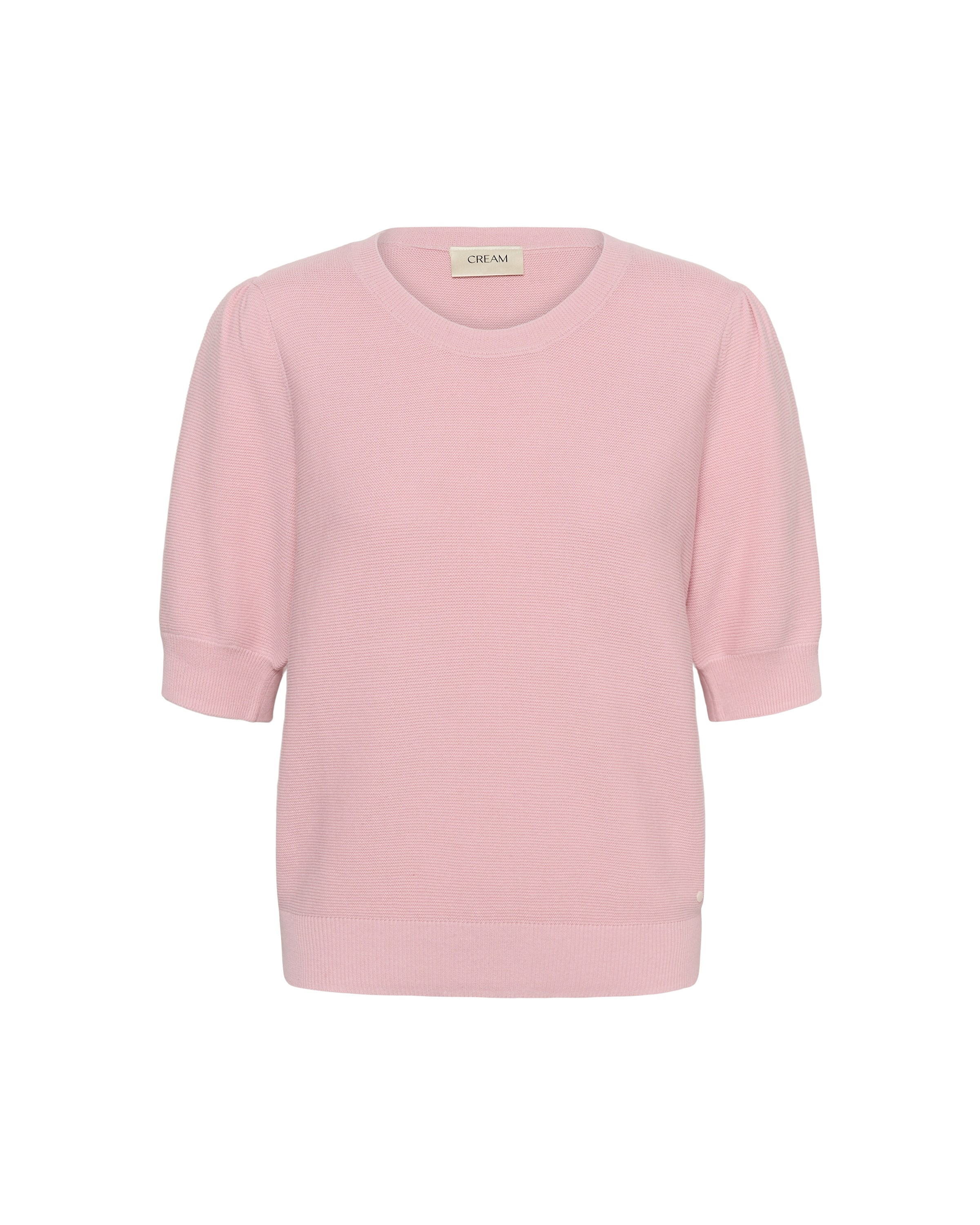 Cream Sweater 'Sillar' in Pink: front