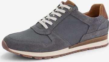 Travelin Sneakers laag 'Norton' in Grijs: voorkant