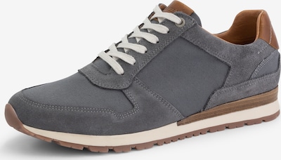 Travelin Sneakers laag 'Norton' in de kleur Bruin / Lichtgrijs, Productweergave