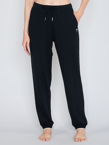 JOOP! Regular Jogger Pants ' Leisure ' in Schwarz: Vorderseite