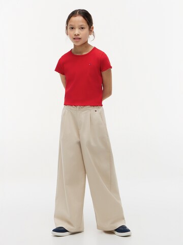 Tricou 'ESSENTIAL' de la TOMMY HILFIGER pe roșu