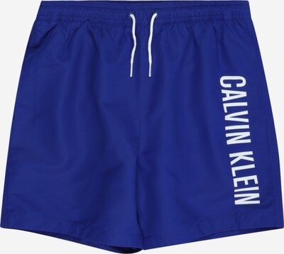 Calvin Klein Swimwear Peldšorti 'Intense Power', krāsa - tumši zils / gandrīz balts, Preces skats