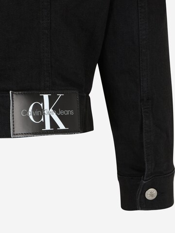 Veste mi-saison Calvin Klein Jeans Curve en noir