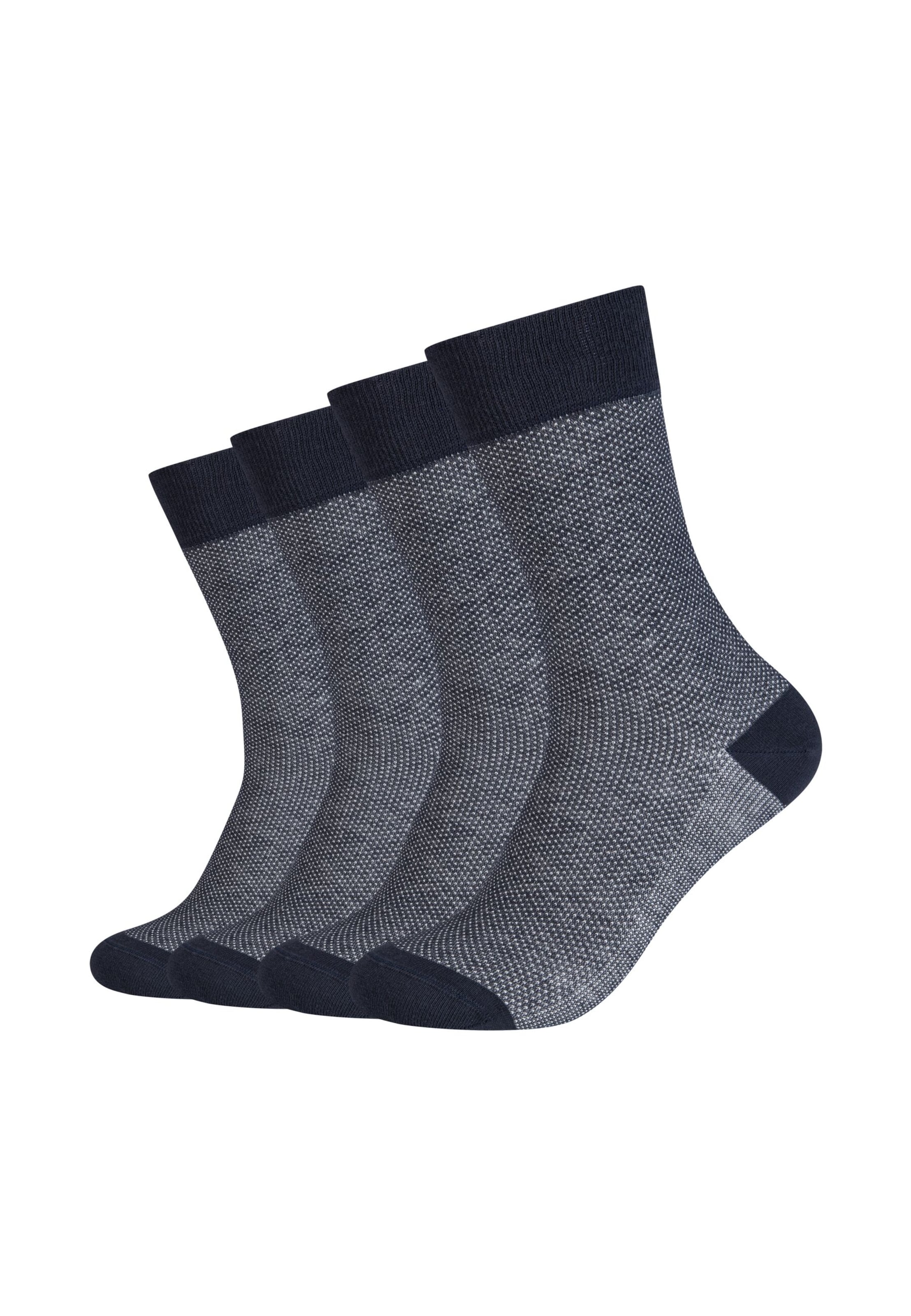 Chaussettes camano en gris : devant