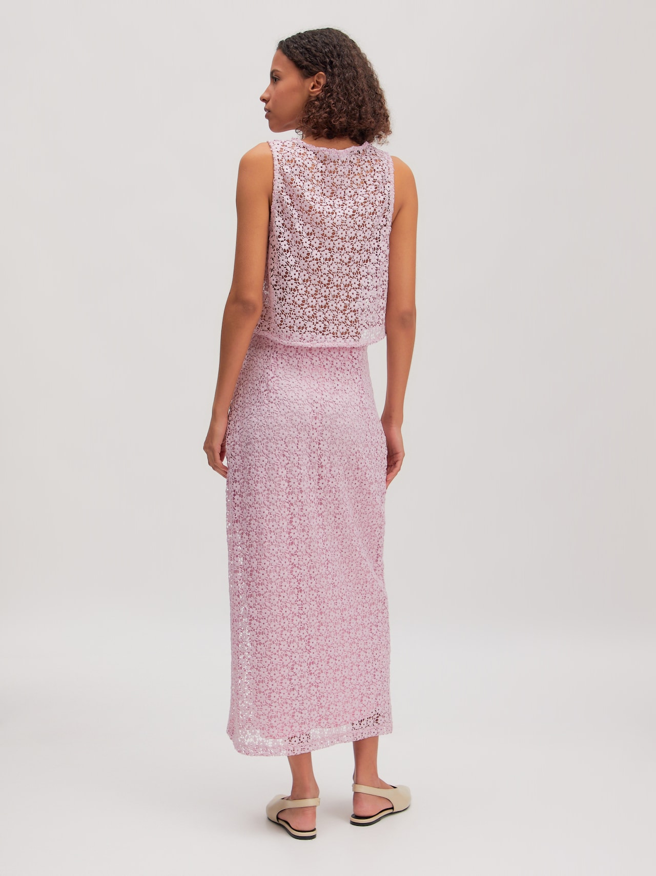 EDITED Producten Top 'Cleo' Pastelroze
