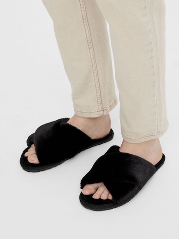 Bianco Slippers 'GLORIA' in Black: front