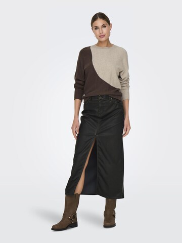 Pull-over 'JDYMarco Mia' JDY en marron