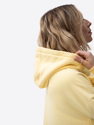 TATES Oversized Sweater 'Kuscheliger Light Hoodie' in Yellow