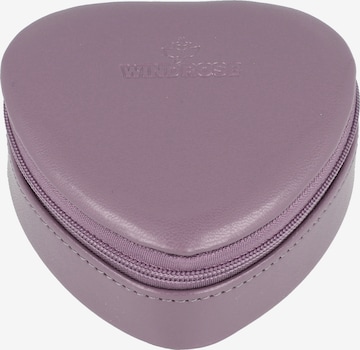 WINDROSE Jewelry Storage 'Merino' in Purple: front