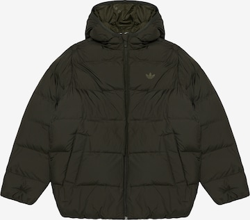 žalia ADIDAS ORIGINALS Demisezoninė striukė: priekis