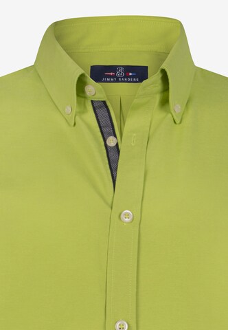 Jimmy Sanders Klasický střih Košile – zelená