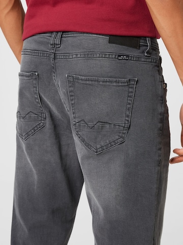BLEND Slimfit Jeans i grå