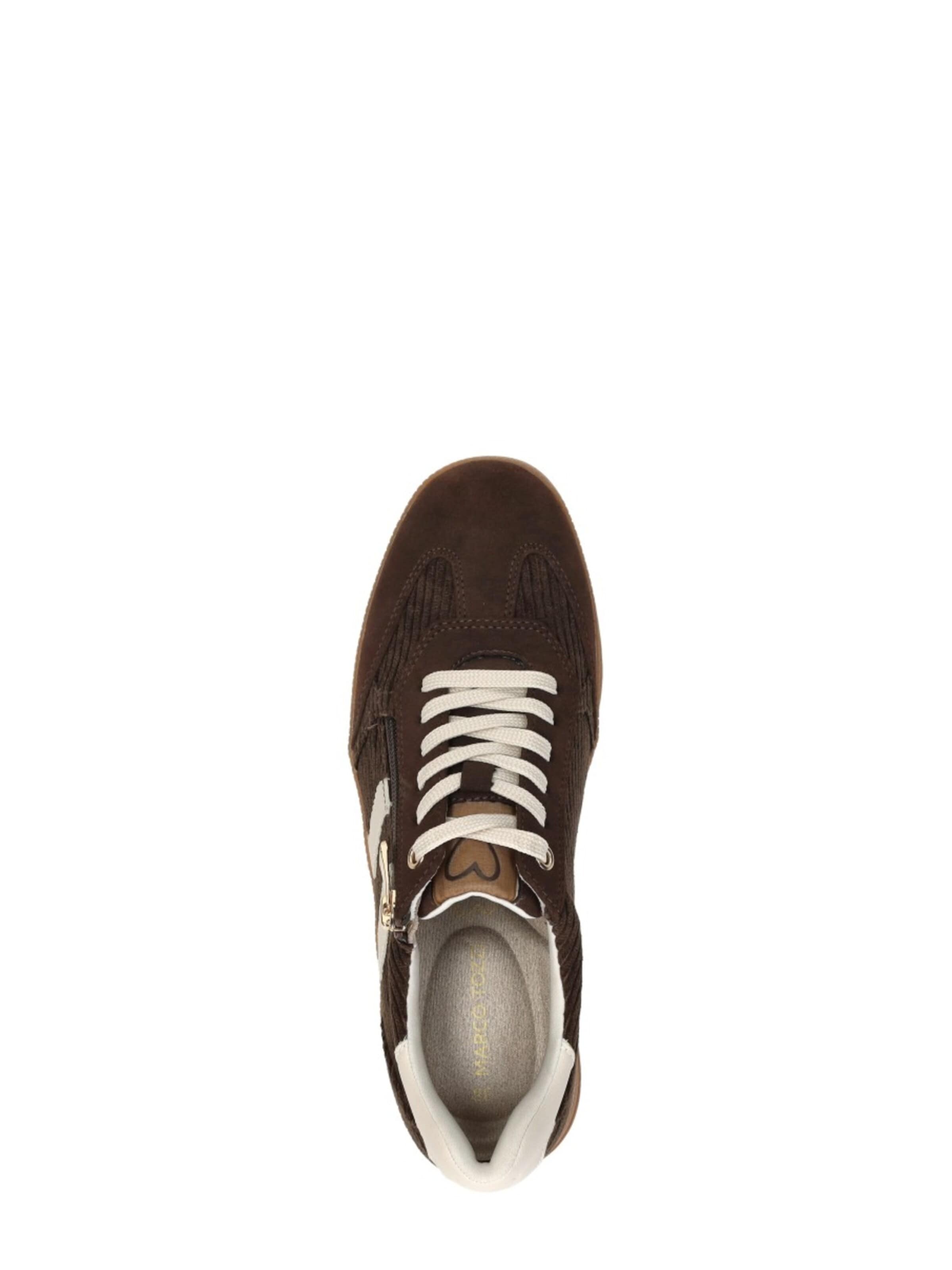 Baskets basses 'Sneakers Laag' MARCO TOZZI en marron