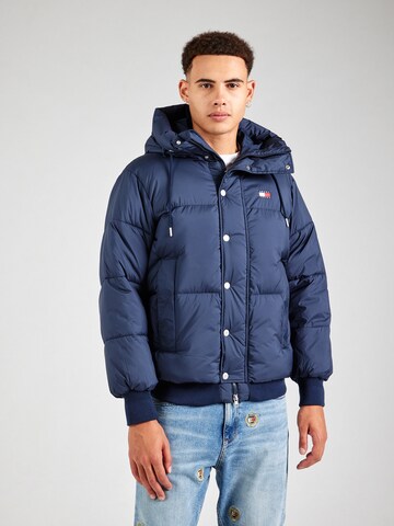 Tommy Jeans Jacke in Blau: Vorderseite