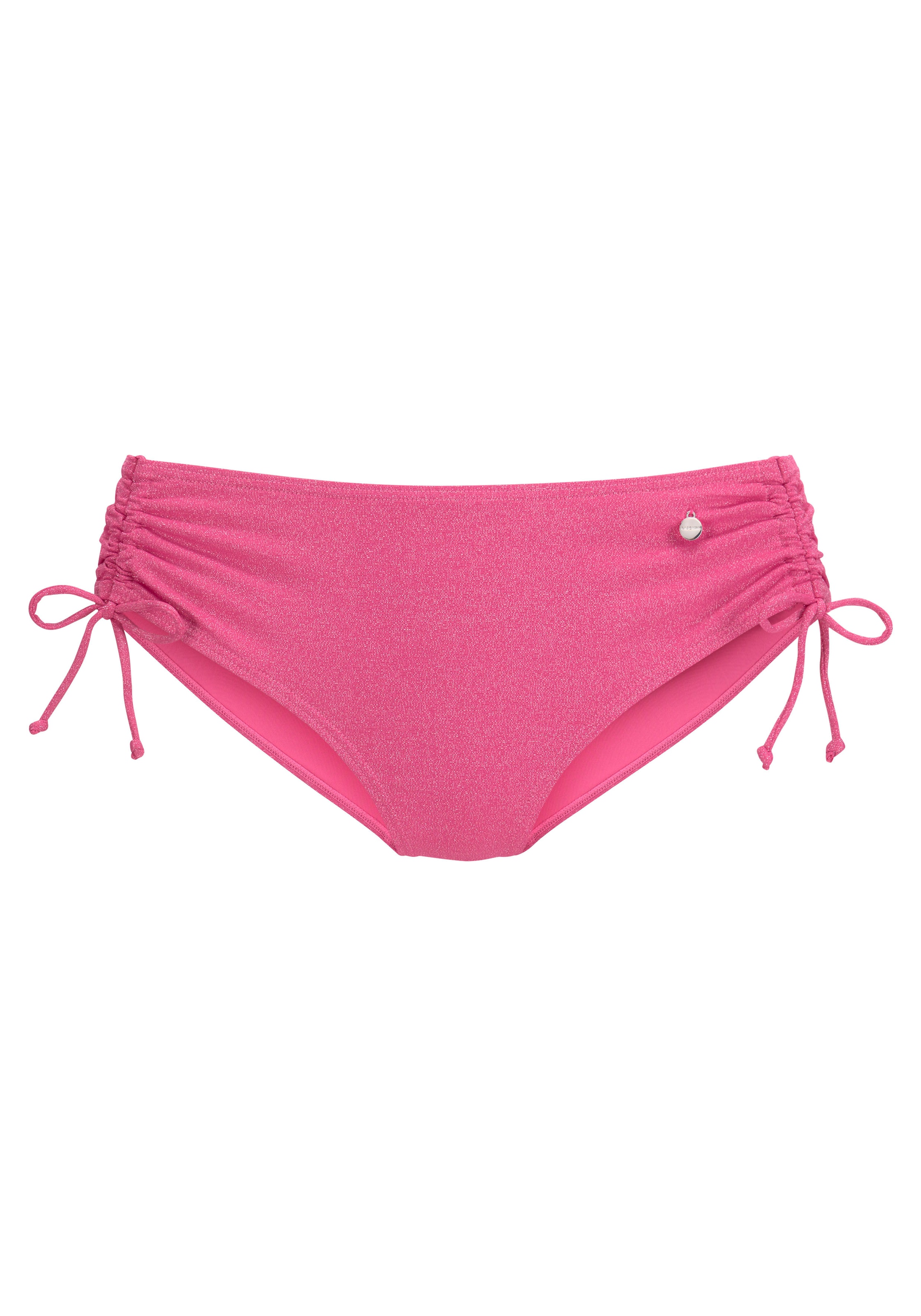 LASCANA Bikini Bottoms in Pink: front
