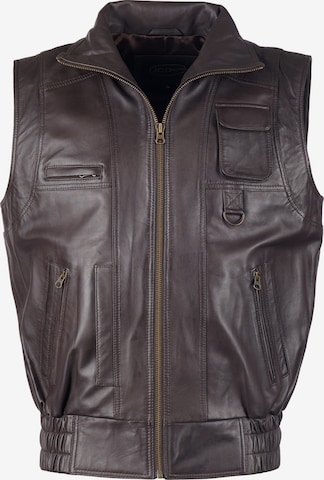 Gilet JCC en marron : devant