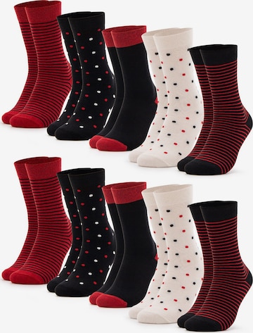 Occulto Socks 'Milka' in Mixed colors: front