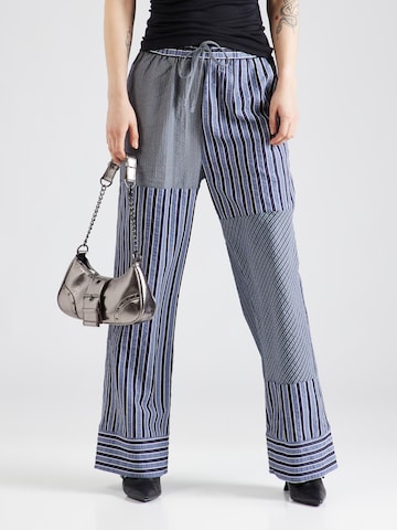 A-VIEW Loose fit Pants 'Mckenna' in Blue: front