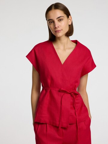 Gilet SELECTED FEMME en rouge