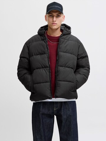 JACK & JONES Between-season jacket 'JJMAZE' in Black: front