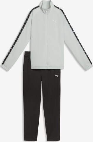 PUMA Joggingpak in Groen: voorkant