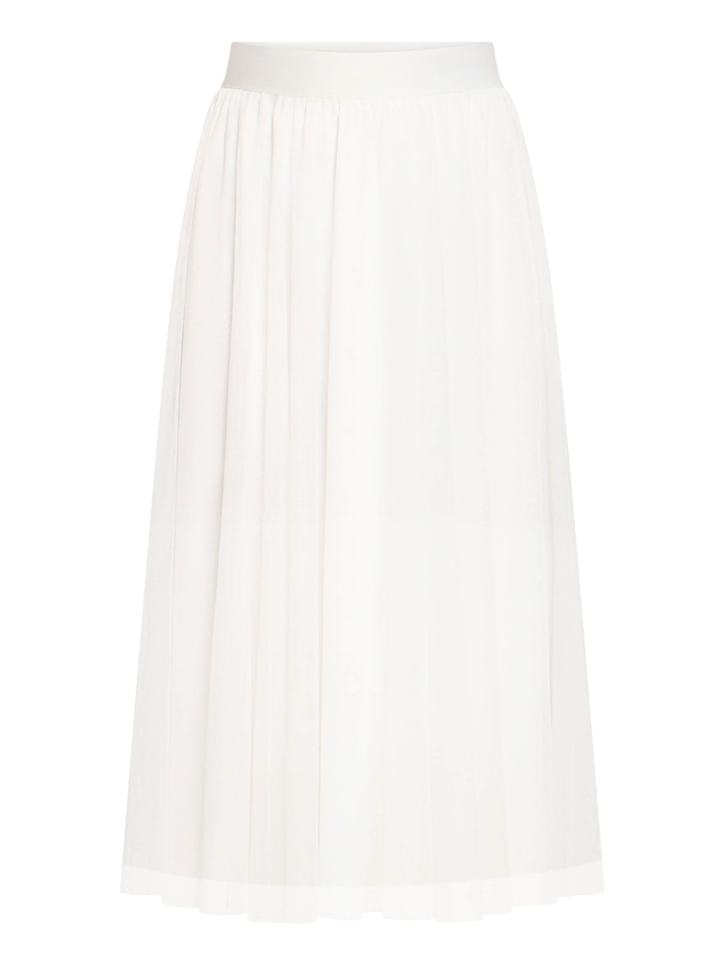 Gonna di Vera Mont in bianco: frontale